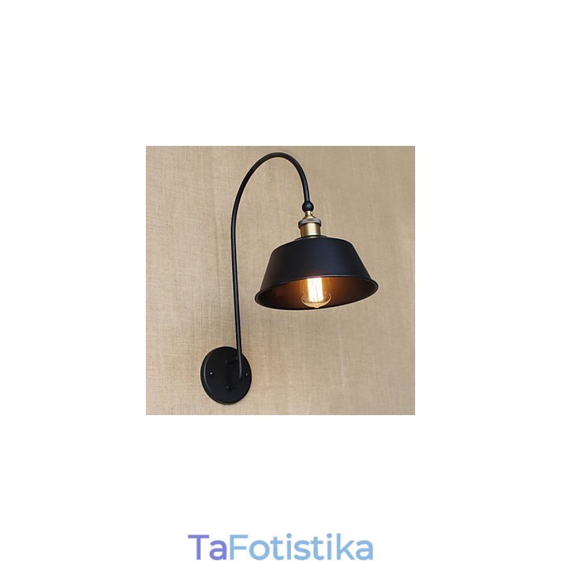 American Country LOFT Industrial Machinery Light Wind Retro Villa Nostalgic Τραπεζαρία Σιδερένιο Διακοσμητικό Επιτοίχιο Φωτιστικό