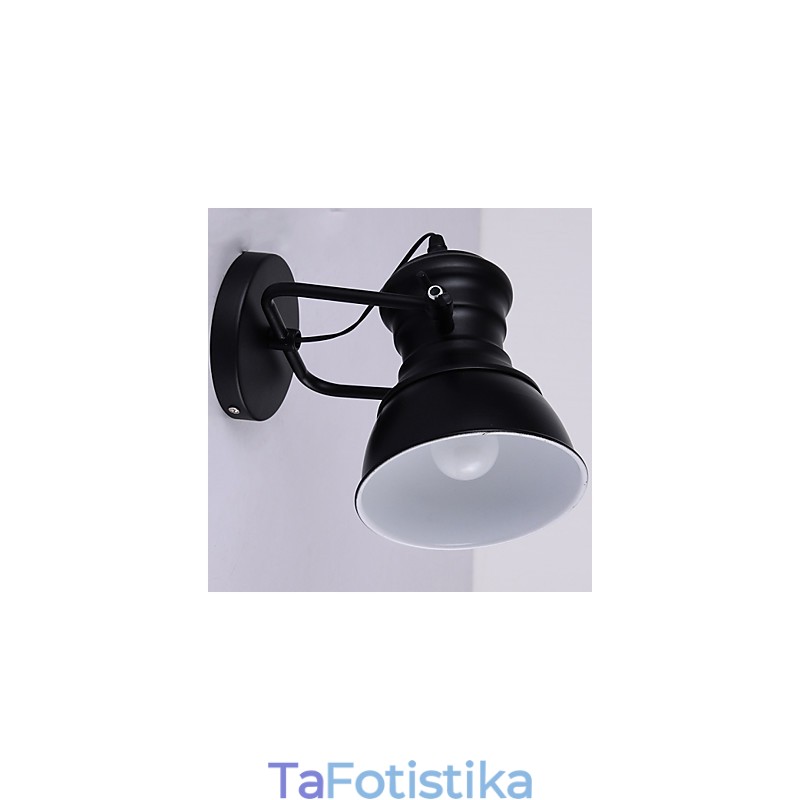 Φωτιστικό τοίχου Art Deco Απλίκες Βιομηχανική Σιδερένια Πινακίδα Πινακίδας Επιτοίχιο Φωτιστικό