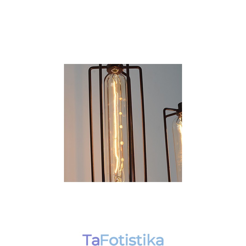 Loft American Country Ρετρό Σιδερένιο Φωτιστικό Τοίχου Art Industry Lights