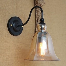 Απλίκες τοίχου Loft Vintage Industrial Max Country E27