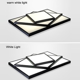 Μοντέρνο σύγχρονο φωτιστικό οροφής Square Flush Mount