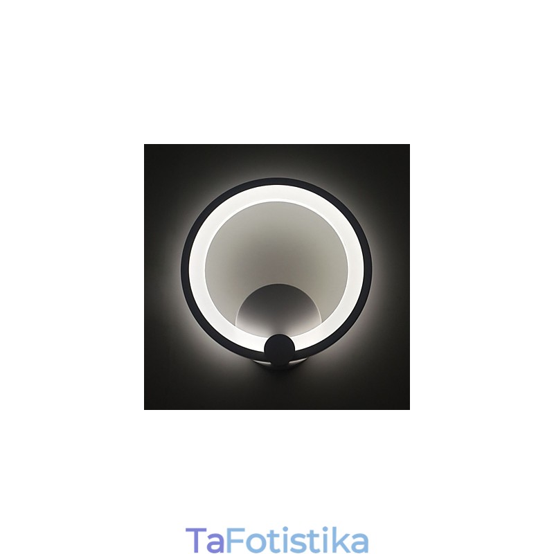 Απλίκες Τοίχου Modern Dia. Δαχτυλίδι 27cm Contemporary Metal Acrylic 90 240V