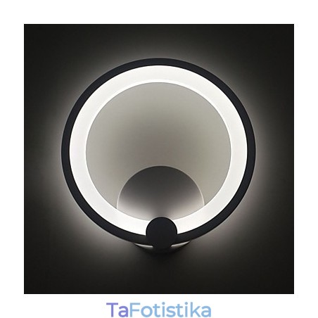 Απλίκες Τοίχου Modern Dia. Δαχτυλίδι 27cm Contemporary Metal Acrylic 90 240V Απλίκες Τοίχου Modern Dia. Δαχτυλίδι 27cm Contemporary Metal Acrylic 90 240V