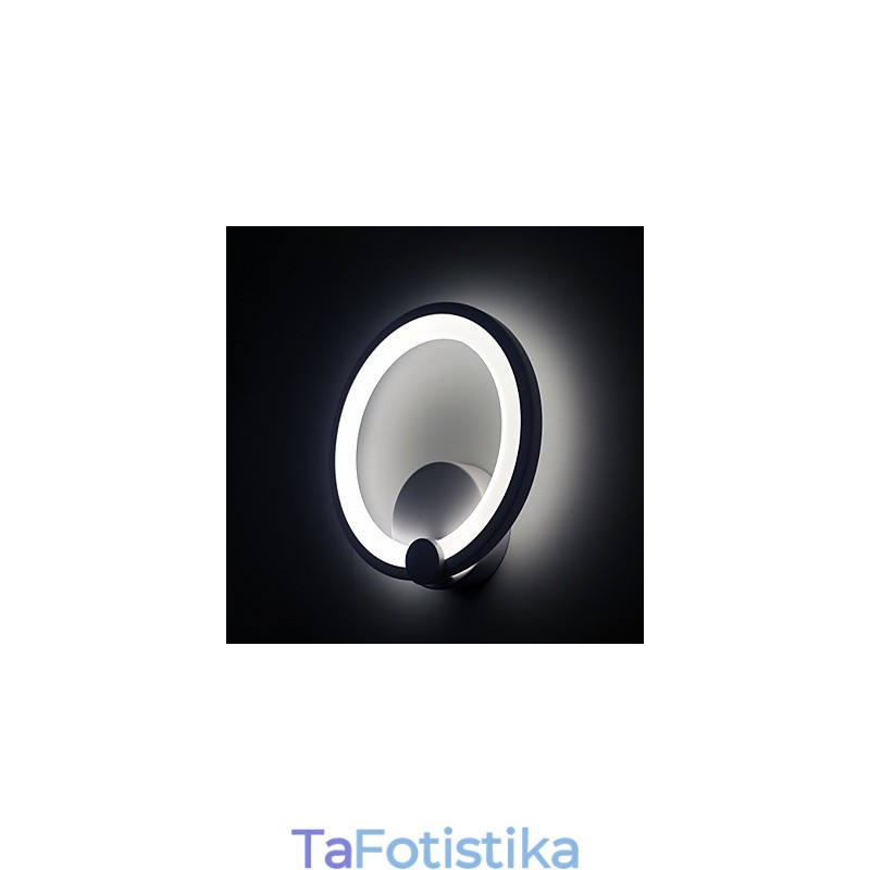 Απλίκες Τοίχου Modern Dia. Δαχτυλίδι 27cm Contemporary Metal Acrylic 90 240V