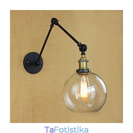 The Long Arm Of The Glass Wall Iron Industrial Creative Telescopic Bedroom Retro Nostalgic Restaurant Αναδιπλούμενος διάδρομος The Long Arm Of The Glass Wall Iron Industrial Creative Telescopic Bedroom Retro Nostalgic Restaurant Αναδιπλούμενος διάδρομος