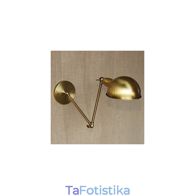 The Long Arm Of American Industrial Style Double High End Διακοσμητική Απλίκα Τοίχου