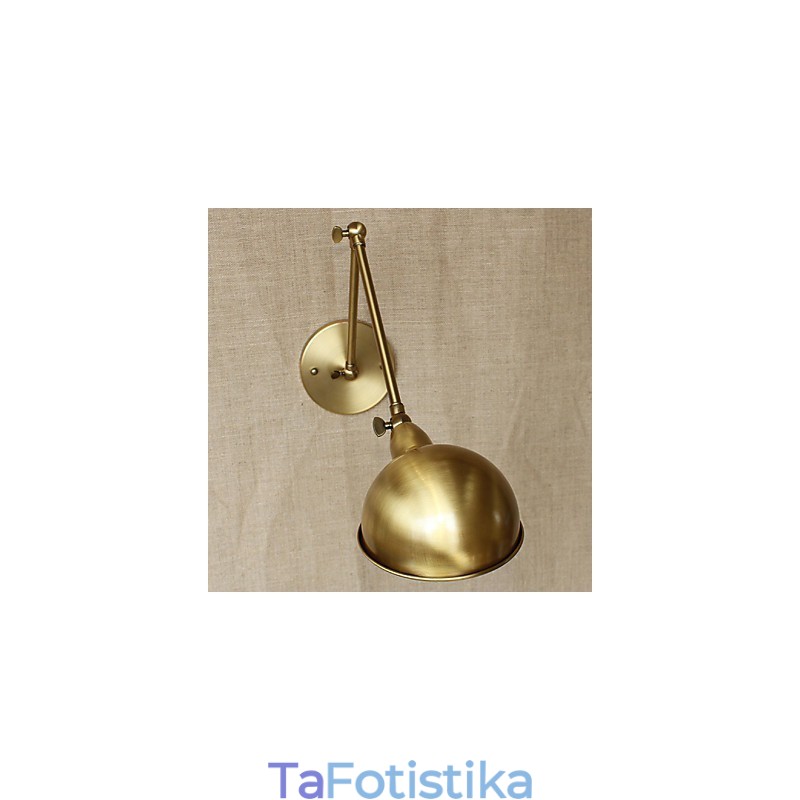 The Long Arm Of American Industrial Style Double High End Διακοσμητική Απλίκα Τοίχου