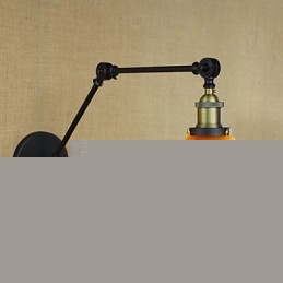 Απλίκες τοίχου Φωτισμός μπάνιου Φωτιστικά τοίχου εξωτερικού χώρου Ανάγνωση Φωτιστικά τοίχου Rustic Lodge Metal