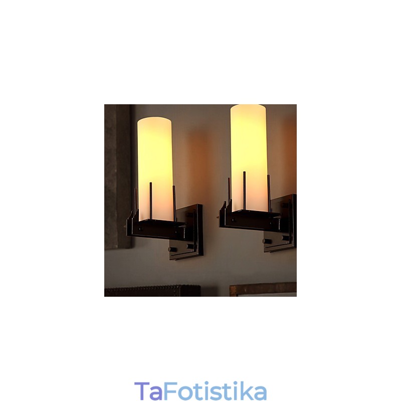 Loft Contracted And Contemporary Retro Personality Candlestick Φωτιστικά τοίχου
