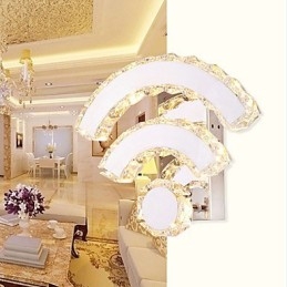 Απλίκες τοίχου Crystal Mini Style Modern Contemporary Crystal