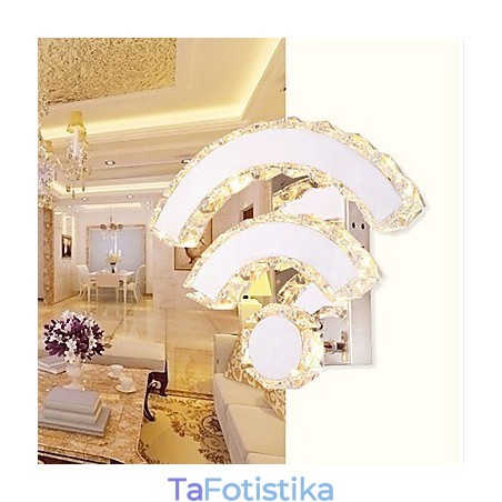 Απλίκες τοίχου Crystal Mini Style Modern Contemporary Crystal Απλίκες τοίχου Crystal Mini Style Modern Contemporary Crystal