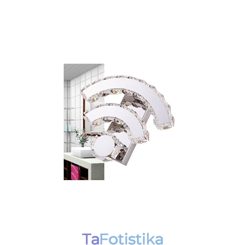 Απλίκες τοίχου Crystal Mini Style Modern Contemporary Crystal
