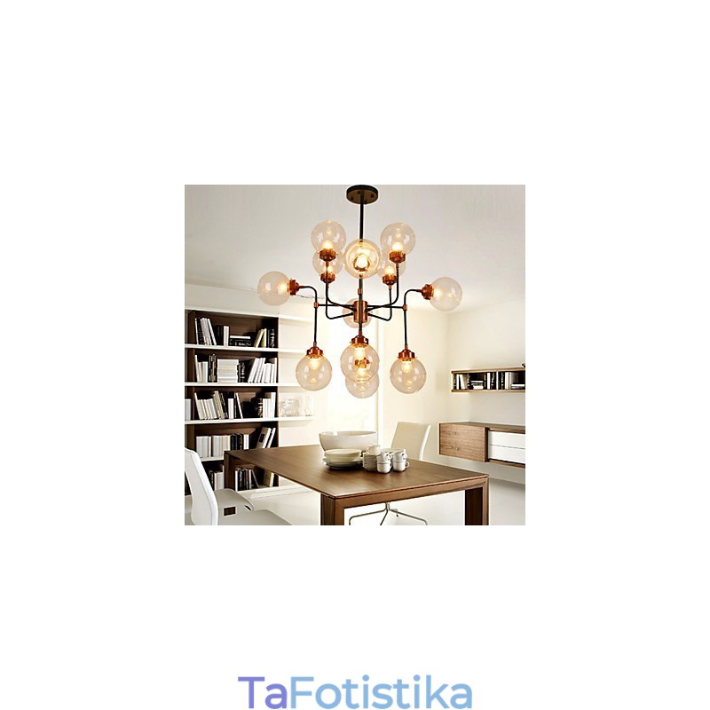 Magic Beans Droplight Creative Of Individual Charact Lamp Wrought Iron Industry Wind