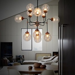 Magic Beans Droplight Creative Of Individual Charact Lamp Wrought Iron Industry Wind