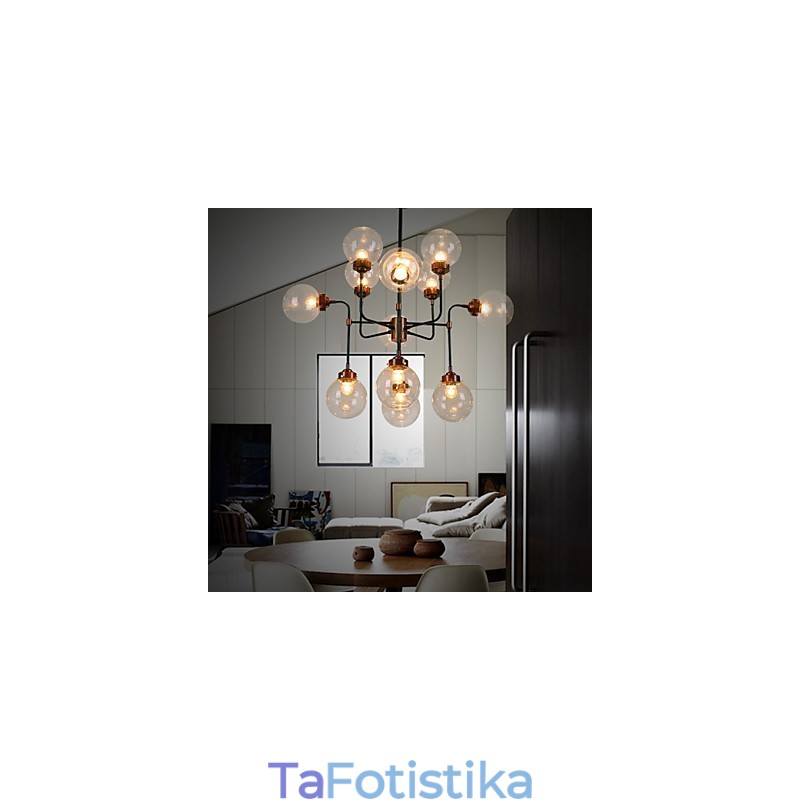 Magic Beans Droplight Creative Of Individual Charact Lamp Wrought Iron Industry Wind