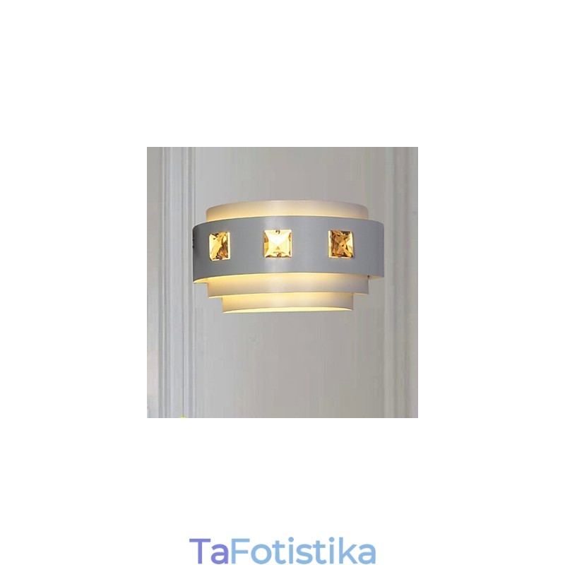 Απλίκες τοίχου Mini Style Modern Contemporary Metal