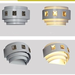Απλίκες τοίχου Mini Style Modern Contemporary Metal