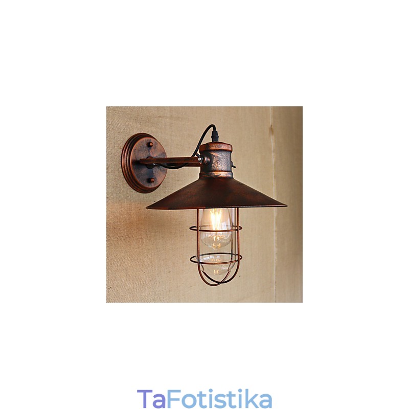 Loft industrial αποθήκη Creative σαλόνι Μπαλκόνι Άνεμος Ferruginous Nostalgic Retro Pastoral Staircase Lamp