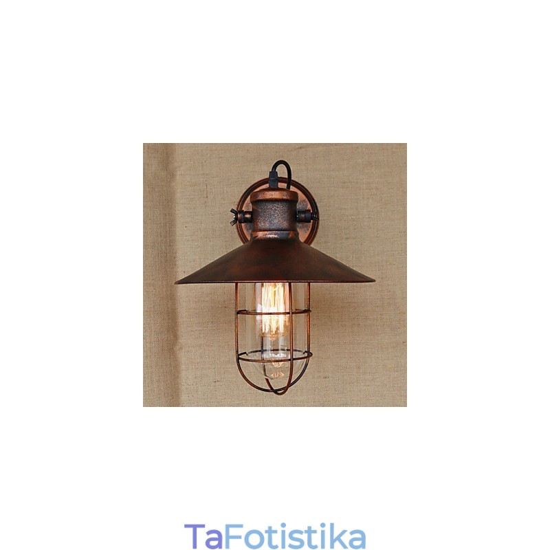 Loft industrial αποθήκη Creative σαλόνι Μπαλκόνι Άνεμος Ferruginous Nostalgic Retro Pastoral Staircase Lamp