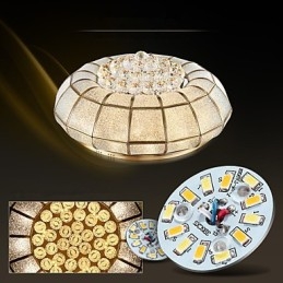 Παραδοσιακό Classic Rustic Lodge Brass Metal Flush Mount
