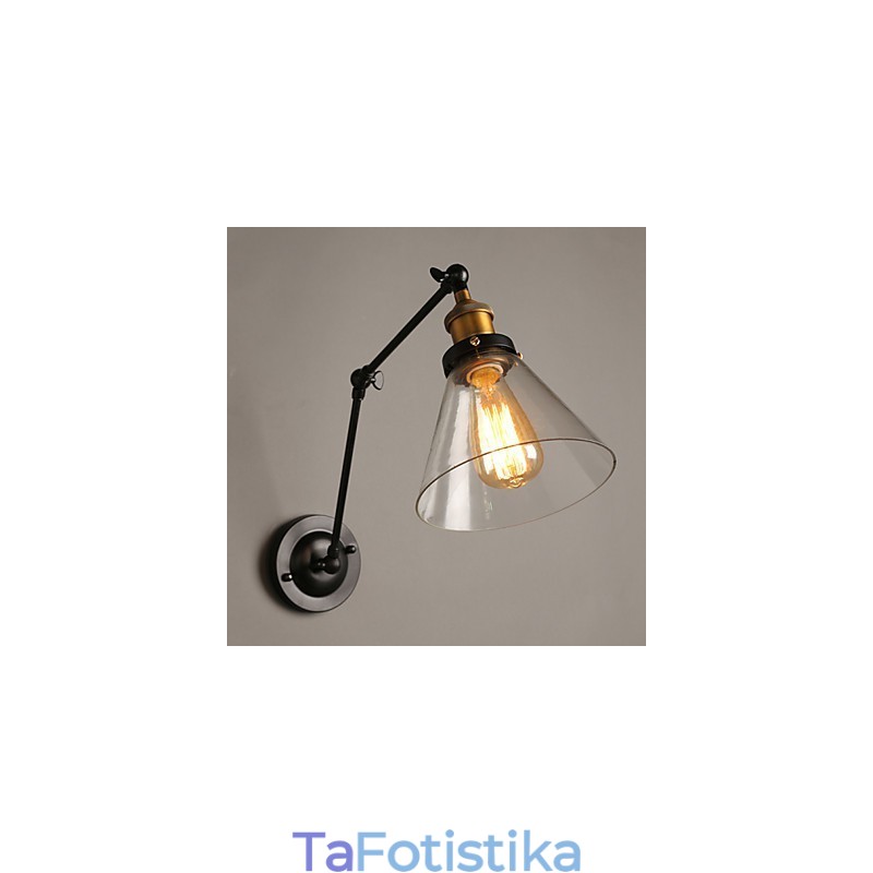 Φωτιστικό διπλού τοίχου Creative Rural Loft Retro Titan Section