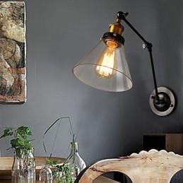 Φωτιστικό διπλού τοίχου Creative Rural Loft Retro Titan Section