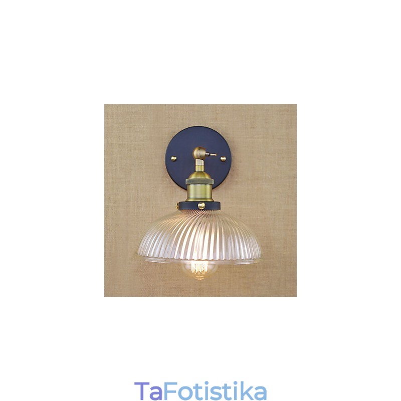 American Country Retro Creative Personality Δημοφιλές διακοσμητικό γυάλινο επιτοίχιο φωτιστικό