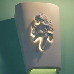 Φωτιστικό τοίχου Creative Rural Creative Mediterranean European Style Cupid Light Lamp