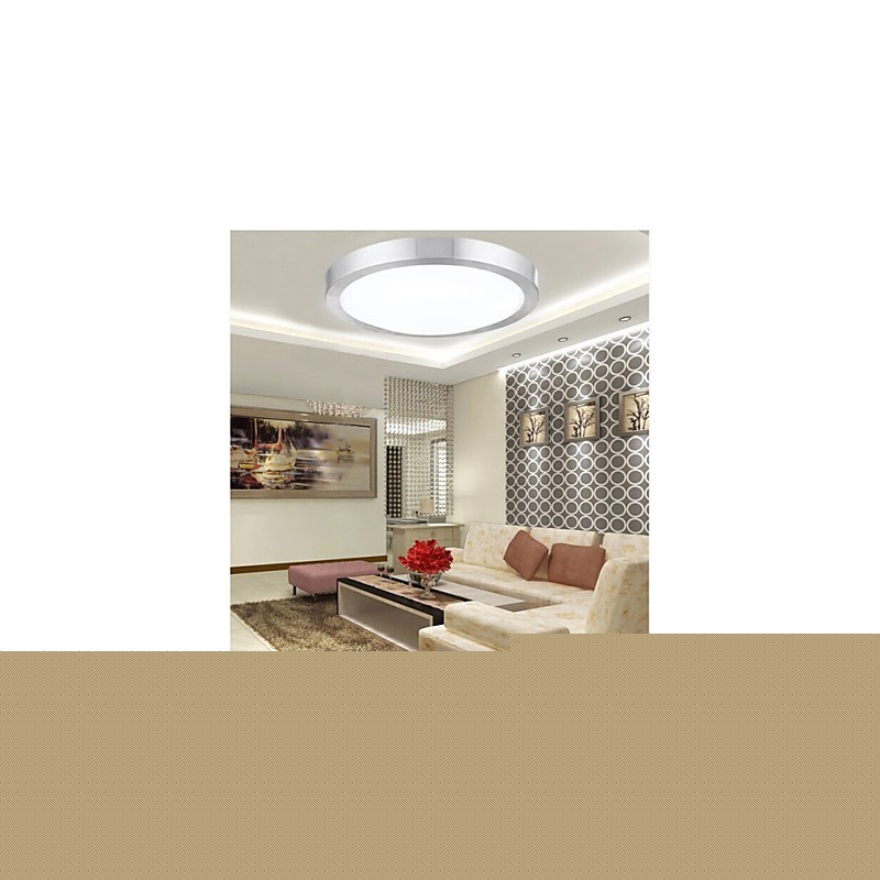 Flush Mount Lights Light Στρογγυλά Απλά Μοντέρνα Διάμετρος 29CM