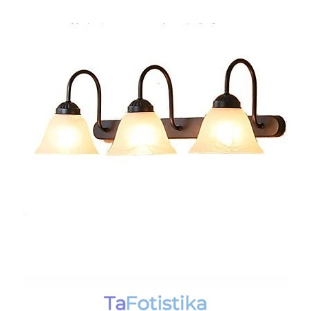 Φωτισμός μπάνιου Mini Style Rustic Lodge Metal Φωτισμός μπάνιου Mini Style Rustic Lodge Metal
