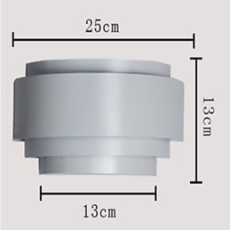 Απλίκες τοίχου Mini Style Modern Contemporary Metal