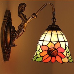 European Contracted Rural Creative Φωτιστικά τοίχου από σφυρήλατο σίδερο