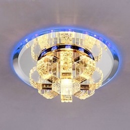 Κρυστάλλινο φωτιστικό οροφής Spotlight SMD 3W Creative Lamp Absorb Dome Light