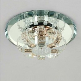 Κρυστάλλινο φωτιστικό οροφής Spotlight SMD 3W Creative Lamp Absorb Dome Light