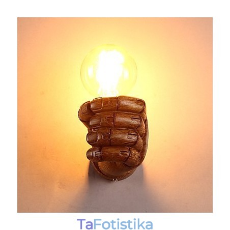 Φωτιστικά τοίχου European Wall Creative Retro Fist Φωτιστικά τοίχου European Wall Creative Retro Fist