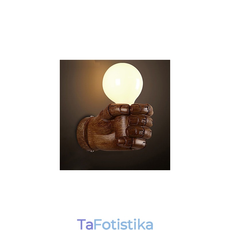 Φωτιστικά τοίχου European Wall Creative Retro Fist