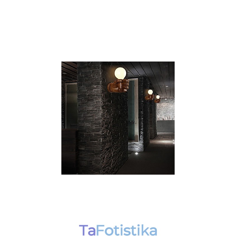 Φωτιστικά τοίχου European Wall Creative Retro Fist