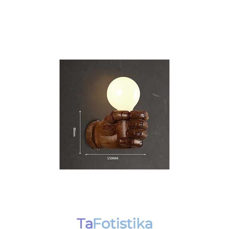 Φωτιστικά τοίχου European Wall Creative Retro Fist