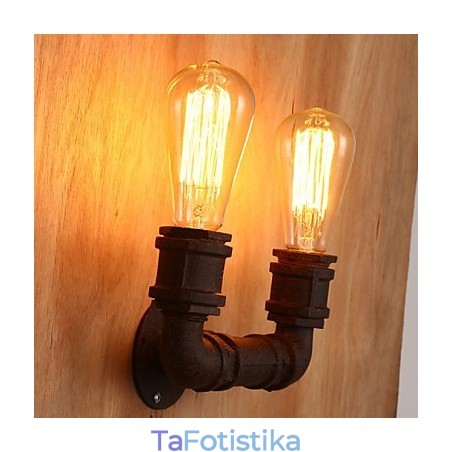 Φωτιστικό τοίχου Creative Διπλό Creative Bar Conduit Φωτιστικό τοίχου Creative Διπλό Creative Bar Conduit