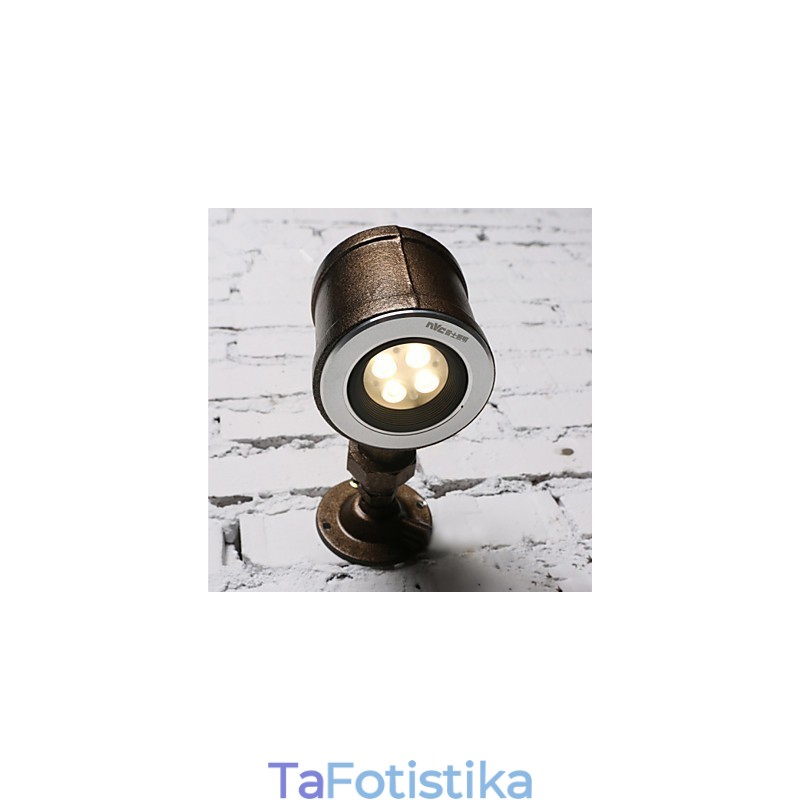 Loft Vintage Βιομηχανικό Επιτοίχιο Φωτιστικό Bar Cafe Pipe Wall Light Luxury for Dining Bar Απλίκες τοίχου Lamparas FJ DB2 047A0