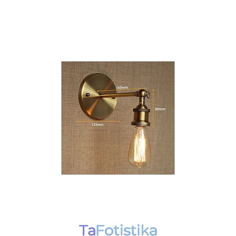 American Vintage Bronze Retro Modern Upscale Εστιατόριο Bar Cafe Tea Nightclubs Iron Wall