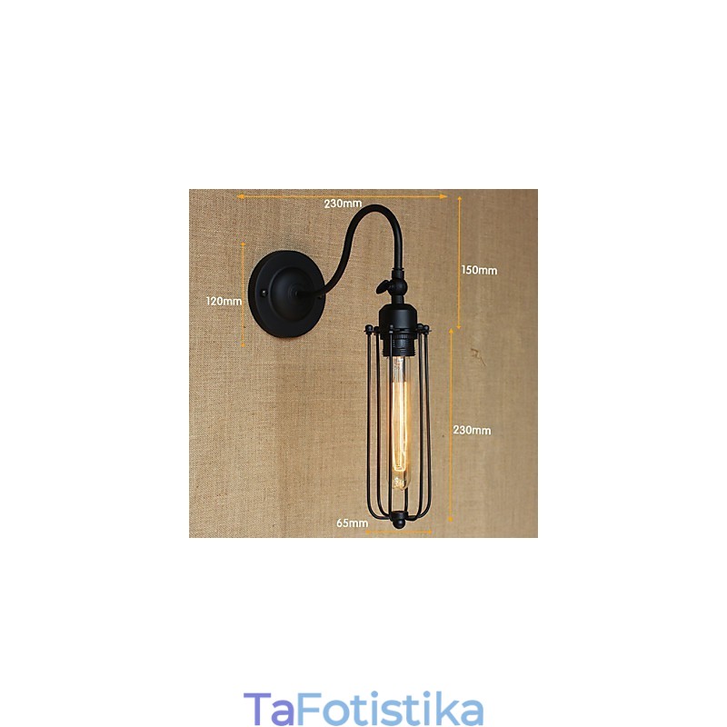 Μινιμαλιστικό Art Minimalist Matte American Country Φωτιστικό Σαλονιού Υπνοδωμάτιο Μπαλκόνι Επιτοίχιο Φωτιστικό κομοδίνο