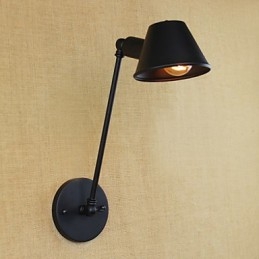 Ρετρό απλή σιδερένια απλίκα τοίχου