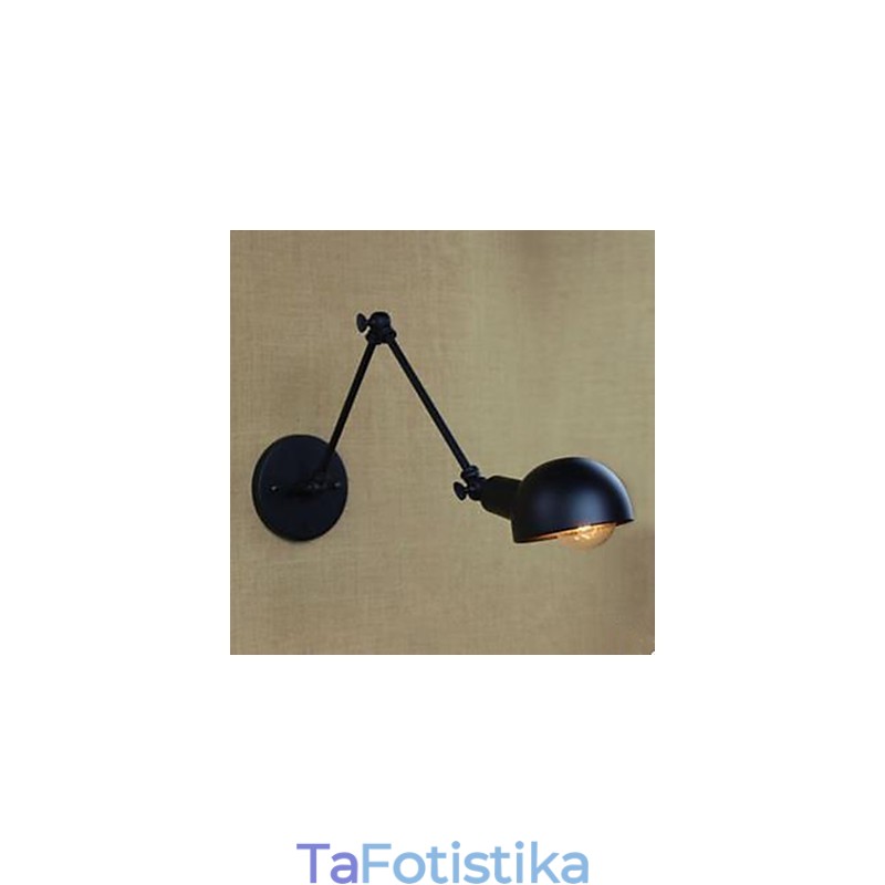 The Balcony Stair Corridors Contracted Creative Restaurant Bar Wall Lamp Wrought Iron Long Arm