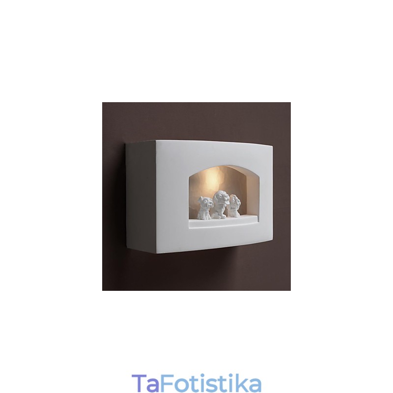 Σύγχρονο και συμβεβλημένο δημιουργικό γύψινο επιτοίχιο φωτιστικό κρεβατοκάμαρας Φωτιστικά τοίχου