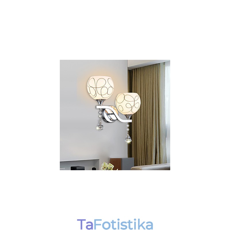 Creative Contemporary And Contracted Creative Crystal Wall Light Lights