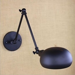 Long Arm Double Festival Restoring Ancient Ways Wrought Iron Lamp Personality