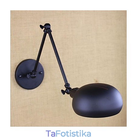 Long Arm Double Festival Restoring Ancient Ways Wrought Iron Lamp Personality