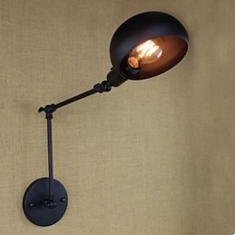 Long Arm Double Festival Restoring Ancient Ways Wrought Iron Lamp Personality