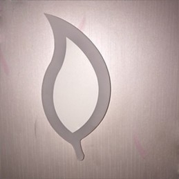 Creative Simple Fashion ModernAcrylic Contracted Lamp Wall Allow Small Leaves Light
